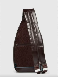 Однолямочный рюкзак кожаный Blue Square CA4827B2/MO