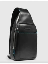 Однолямочный рюкзак кожаный Blue Square CA4827B2/N