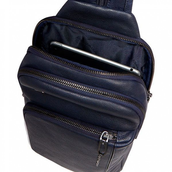 Рюкзак слинг мужской Piquadro Urban CA6540UB00/N черный кожа