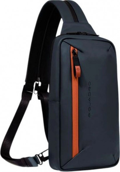 Рюкзак слинг мужской Piquadro Urban CA6540UB00/N черный кожа