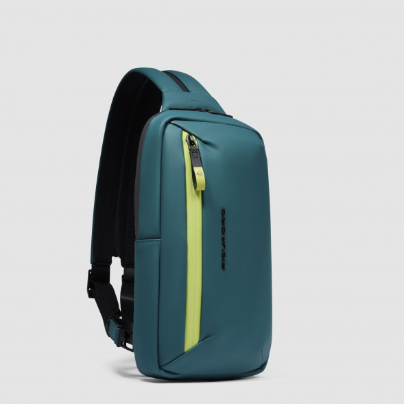 Рюкзак слинг мужской Piquadro Urban CA6540UB00/N черный кожа