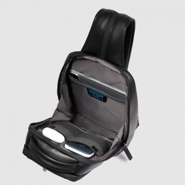 Рюкзак Piquadro Urban CA6801UB00/GRN серый/черный кожа